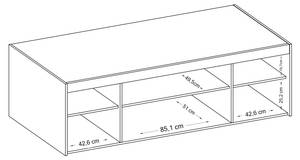 Ecke Kleiderschrank Eliza Dunkelbraun