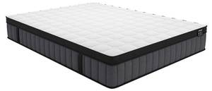 Matelas et sommier coffre TOLCA Blanc - Textile - 180 x 30 x 200 cm