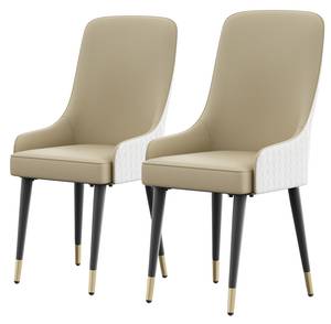 Chaise salle à manger Melior (lot de 2) Kaki