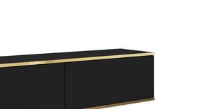 Meuble tv ORO RTV135 2D Noir