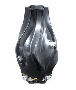 Vase Florence Noir - 16 x 24 x 16 cm