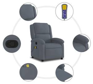 Fauteuil de massage 3032268-1 Gris foncé