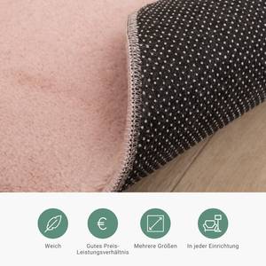 Waschbarer Teppich R Vivid Pink - 120 x 120 cm