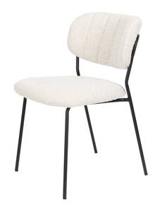 Lot de 2 chaises Jolien Beige - Textile - 49 x 78 x 56 cm