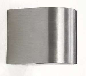 Außen Wandleuchte AALBORG Graumetallic - Silber - 6 x 8 x 9 cm - Flammenanzahl: 1