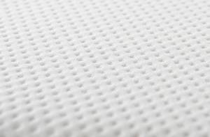 Matratze Ultra Weiß - Textil - 130 x 26 x 190 cm