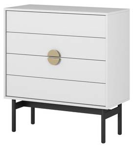 Commode STOON Blanc - Bois manufacturé - 86 x 92 x 38 cm