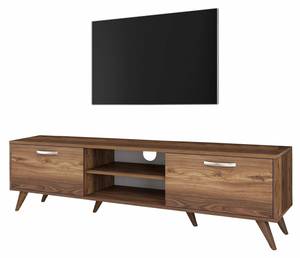 Fernsehschrank Dbarar Braun - Holzwerkstoff - 35 x 49 x 180 cm