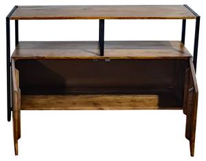 Sideboard  NAGAR3 Braun - Massivholz - Holzart/Dekor - 35 x 65 x 110 cm