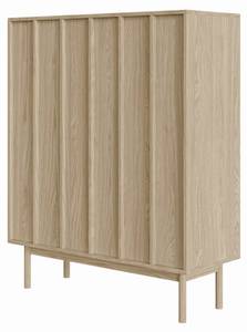 Highboard NEKSTO Braun - Holzwerkstoff - 101 x 124 x 40 cm