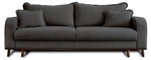 3-Sitzer Sofa ALBANE Dunkelgrau