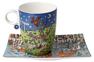 Tasse Rizzi All Roads Lead to Bremen Porzellan - 14 x 12 x 20 cm