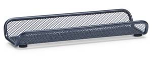 Bleistiftablage, Mesh, anthrazit Grau - Metall - 9 x 4 x 25 cm