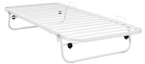 Beistellbett ADONIS Weiß - Metall - 90 x 30 x 188 cm