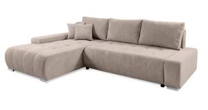 Ecksofa Eckcouch Tragel L Form Sofa Beige - Ecke davorstehend links