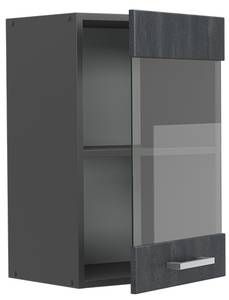 hängender Geschirrschrank R-Line 47494 Anthrazit - Schwarz