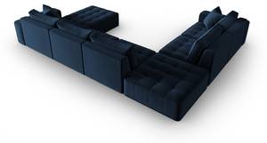 modulares U-Formsofa MIKE 8 Sitzplätze Nachtblau