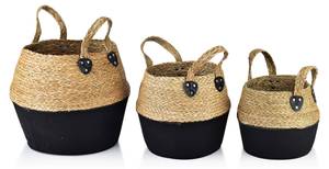 Aufbewahrungskorb 3er Set BALI 38 x 34 x 34 cm