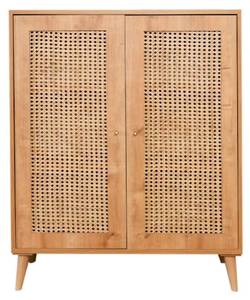 Kommode Dpicke Braun - Holz teilmassiv - 40 x 110 x 90 cm