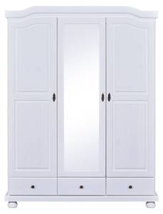 l' armoire Kapco Blanc - Bois massif - 150 x 198 x 56 cm