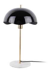 Lampe de Table Waved Dome Noir