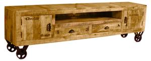 Lowboard Rustic Massivholz - Holzart/Dekor - 200 x 55 x 40 cm