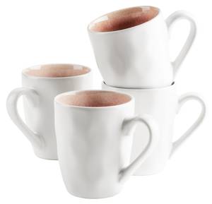 Kaffeebecher Frozen (4er Set) Pink - Keramik - 10 x 7 x 14 cm