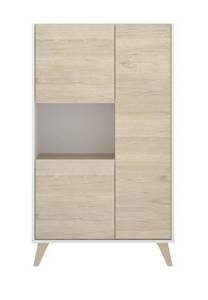 Highboard KOLYMA Beige - Cremeweiß