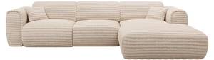 Sofa POGNIA Beige - Textil - 165 x 73 x 280 cm