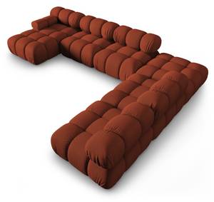 modulares U-Formsofa BELLIS 7 Sitzplätze Braun