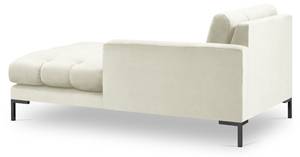 Chaiselongue MAMAIA Hochglanz Beige