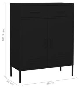 Lagerschrank 3007007 Schwarz