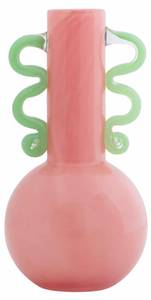 Vase Fiesta Pink - Glas - 14 x 29 x 14 cm