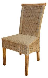 Rattanstuhl Prato Braun - Rattan - 47 x 96 x 55 cm