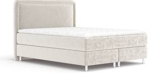 Boxspringbett Salvi Ecru - Breite: 180 cm