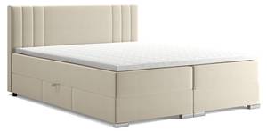 Boxspringbett Alba Beige - Breite: 180 cm - H4