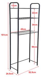 Étagère Nordborg de salle de bain Largeur : 53 cm