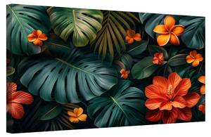 Bild Dschungel Monstera VIII 120 x 80 cm