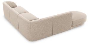 Ecksofa MILEY 6 Sitzplätze Beige