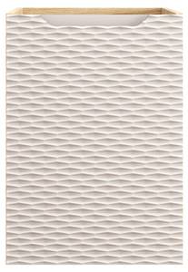 Beistelltisch OCEAN ST40 1D Beige - Holzwerkstoff - Kunststoff - 40 x 57 x 46 cm