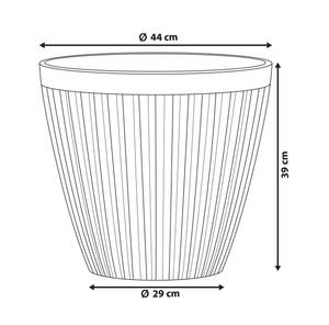 Cache-pot d'extérieur POKA Diamètre : 44 cm - 1 set