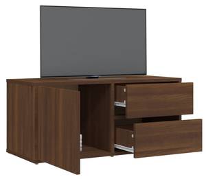 TV-Schrank D616 Eiche Schwarzbraun Dekor