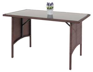 Table en polyrotin G16 Marron - Polyrotin - 112 x 68 x 60 cm