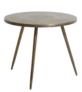 Table d'appoint Monjas Braun - Metall - 59 x 51 x 59 cm