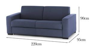 3-Sitzer Schlafsofa  Aliana Blau