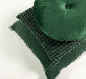 Coussin décoratif Burto Vert foncé