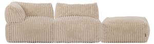 Modulares Ecksofa Tetra Sitzsack Beige - Kunststoff - 88 x 65 x 88 cm