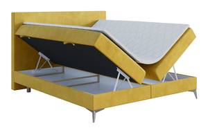 Boxspringbett ORI Gelb - Breite: 80 cm - H4