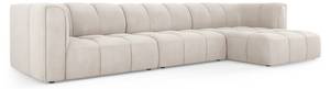 modulares Ecksofa SERENA 5 Sitzplätze Beige