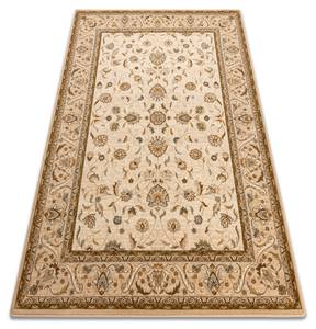 Wollteppich Omega Aries Blumen Perle 235 x 350 cm